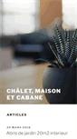 Mobile Screenshot of chalet-en-kit.fr